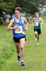 Carl Smith (Leeds) exual fastest time in the Northern Cross Country Relay, Graves Park, Sheffield.